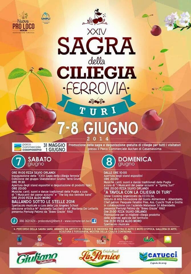 programma sagra ciliegia ferrovia 2014